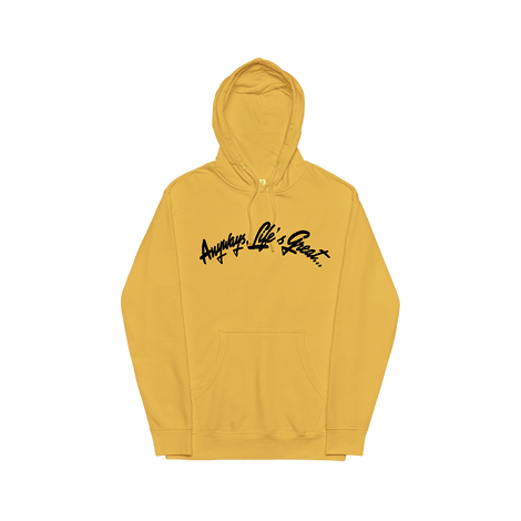 ALG Tour Pullover Hoodie Yellow Front